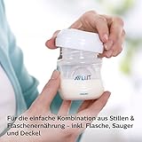 Philips Avent Komfort-Handmilchpumpe, inkl. Naturnah-Flasche, SCF330/20 transparent - 8