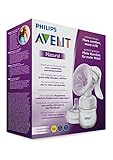 Philips Avent Komfort-Handmilchpumpe, inkl. Naturnah-Flasche, SCF330/20 transparent - 9