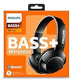 Philips SHB3075BK BASS+ On-Ear Bluetooth-Kopfhörer mit Mikrofon (12 Stunden Akku, satter Sound, starker Bass) schwarz - 4