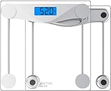 Ultraschlanke digitale Personenwaage Active Era mit Hochpräzisions-Sensoren und gehärtetem Glas (kg/lbs/stone) | Glas - 8