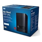 WD My Cloud EX2 Ultra 8 TB - Network Attached Storage - 2 Bay NAS - Streamen auf PC, Mobilgeräte, Spielkonsolen, Mediaplayer- WDBVBZ0080JCH-EESN - 5