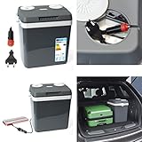 Dino KRAFTPAKET 131001 Kühlbox 12V 230V (WÄRMT & KÜHLT) HÖHE: 44cm GRÖSSE: 32-Liter (28L netto) Elektrische Kühlbox für Auto Boot Camping, A++ mit ECO-Modus - 2