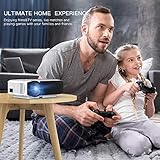 Beamer APEMAN Tragbarer Mini Beamer 3500 Lumen Unterstützt 1080P Full HD Videobeamer Heimkino Projektor Kompatibel mit HDMI / VGA / AV / Micro SD / USB Flash Laufwerk / PS4 / Chromecast - 2