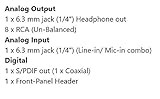 Asus Essence STX II Soundkarte (Kopfhörer-Verstärker bis zu 600 Ohm, 124dB (SNR), austauschbare OP-Amps) - 5