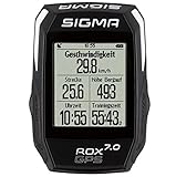 Sigma Sport Fahrrad Computer ROX 7.0 GPS black, Track-Navigation, Grafische Datenauswertung, Strava, Schwarz - 2