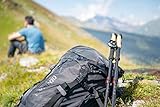 Steinwood Premium Carbon Wanderstöcke - Trekkingstöcke - verstellbar mit Teleskop und Klemmverschluss mit extra Gummipuffer und Tragebeutel - 4