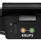 Krups FDK 451 Sandwich-Toaster (850 Watt, Toastplatten 25 x 12 cm) schwarz - 4