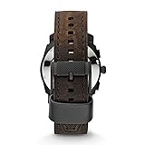 Fossil Herren Chronograph Quarz Uhr mit Leder Armband FS4656 - 3