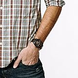 Fossil Herren Chronograph Quarz Uhr mit Leder Armband FS4656 - 5