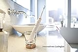 Philips Sonicare DiamondClean Elektrische Zahnbürste HX9396/89 - Schallzahnbürste mit 5 Putzprogrammen, Timer, USB-Reise-Ladeetui & Ladeglas – Rose Gold - 4