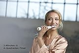 Philips Sonicare DiamondClean Elektrische Zahnbürste HX9396/89 - Schallzahnbürste mit 5 Putzprogrammen, Timer, USB-Reise-Ladeetui & Ladeglas – Rose Gold - 6