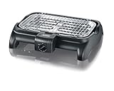 SEVERIN PG 1511 Barbecue-Grill (2.300W, Tischgrill, Grillfläche (37 x 23cm)) schwarz - 2