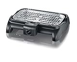 SEVERIN PG 1511 Barbecue-Grill (2.300W, Tischgrill, Grillfläche (37 x 23cm)) schwarz - 3