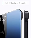 eufy Smart Scale P1, Smarte Personenwaage mit Bluetooth, Große LED-Anzeige, 14 Messwerte, Misst Gewicht/Körperfett/BMI/Körperzusammensetzung, Oberfläche aus Hartglas, lbs/kg - 4