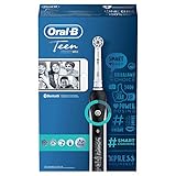Oral-B Teen Elektrische Zahnbürste, für Teenager ab 12 Jahren, mit visueller Andruckkontrolle, schwarz - 13