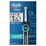 Oral-B Teen Elektrische Zahnbürste, für Teenager ab 12 Jahren, mit visueller Andruckkontrolle, schwarz - 4