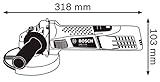 Bosch Professional Winkelschleifer GWS 7-125 (720 Watt, Scheiben-Ø: 125 mm, im Karton) - 7