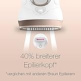 Braun Silk-épil 9 SkinSpa Damen Epilierer 9-961v, mit 12 Extras, inkl. Rasieraufsatz, Tiefenmassage-Pad - 2