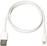 AmazonBasics Lightning auf USB A Kabel, Apple MFi Zertifiziert - Weiß, 0,9 m, 1er Pack - 5