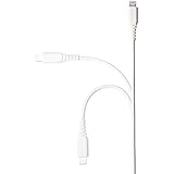 AmazonBasics Lightning auf USB A Kabel, Apple MFi Zertifiziert - Weiß, 0,9 m, 1er Pack - 6