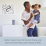 Amazon Echo, Zertifiziert und generalüberholt, (2. Generation), Anthrazit Stoff - 3