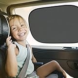 Sonnenschutz Auto - Sonnenschutz Auto Baby mit UV Schutz Selbsthaftende Auto Sonnenblende für Seitenfenster Sonnenschutz Auto Kinder (2 Stück) - 8