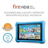 Fire HD 8 Kids Edition-Tablet, 8-Zoll-HD-Display, 32 GB, blaue kindgerechte Hülle - 2