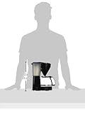 Melitta Easy 1010-02, Filterkaffeemaschine mit Glaskanne, Kompaktes Design, Schwarz - 8
