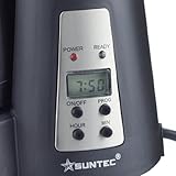 SUNTEC Filter-Kaffeemaschine KAM-9004 [Mit Timer-Programmierung + Anti-Tropf-Feature, Thermoskanne (1,0 l), max. 800 Watt] - 3