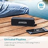 Anker SoundCore 2 Bluetooth Lautsprecher mit Dual Treiber Bass, 24h Spielzeit, 20m Reichweite, Upgraded IPX7 Wasserfest mit Eingebauten Mikrofon, Kabelloser Lautsprecher für iPhone, Samsung usw. - 4