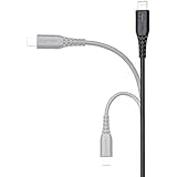 AmazonBasics Lightning auf USB A Kabel, Apple MFi Zertifiziert - Schwarz, 0,9 m, 1er Pack - 6