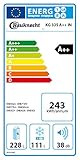 Bauknecht KG 335 A++ IN Kühl-Gefrier-Kombination /A++/ 189 cm Höhe / 243 kWh/Jahr / 228 L Kühlteil / 111 L Gefrierteil / Flüsterleise mit 38 dB /LessFrost/LED-Licht/Edelstahl-Optik/ProTouch-Oberfläche - 2