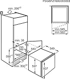 AEG ABB66011AS Einbau-Gefrierschrank / 600 mm / 47 L / Temperaturalarm / Schlepptür - 5