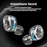 Bluetooth Kopfhörer, ENACFIRE E18 Bluetooth Kopfhörer in Ear Bluetooth 5.0 Headset Stereo-Minikopfhörer Sport Kabellose Bluetooth Kopfhörer mit Portable Mini Ladekästchen und Integriertem Mikrofon - 2