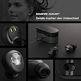 Bluetooth Kopfhörer, ENACFIRE E18 Bluetooth Kopfhörer in Ear Bluetooth 5.0 Headset Stereo-Minikopfhörer Sport Kabellose Bluetooth Kopfhörer mit Portable Mini Ladekästchen und Integriertem Mikrofon - 3