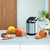 Panasonic Brotbackautomat mit 2 Knethaken SD-ZB2512KXE (Brotbackmaschine, 33 Backprogramme, Brotbackautomat glutenfrei, Bread Maker, Edelstahl) - 2