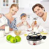 Eierkocher Edelstahl, Sweet Alice Eierkocher Testsieger Egg Cooker für 1-7 Eier mit Härtegradeinstellung, Indikationsleuchte Abschaltautomatik,Überhitzungsschutz, Messbecher, BPA-frei - 2