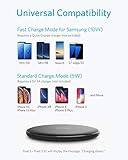 Anker PowerWave Wireless Charger Ladepad, Kabelloses 10W Ladegerät, Qi-Zertifiziert, Kompatibel mit iphone 11/11 Pro/11 Pro max/XR/XS/X/8,10W Schnellladungen, Samsung Galaxy S10/S9 / S9+ /S8/S8+ usw. - 2