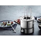 WMF LONO Fondue (1400 W, für bis zu 8 Personen, variable Temperatur) cromargan matt/silber - 2