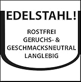 PerfectCook Edelstahl Reiskocher Reisgarer klein, 3in1 Gerät - Reiskocher Risottokocher Gemüsegarer , Multikocher 1,2L, Risotto Topf, Dämpfeinsatz, Reistopf für alle Reisarten【Testsieger 1,5 - gut】 - 7