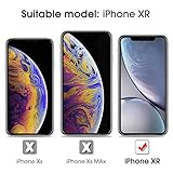 OMOTON [3 Stück] Panzerglasfolie für iPhone 11 und iPhone XR [6.1 Zoll], mit Positionierhilfe, 9H Härte, Anti-Kratzen, Anti-Öl, Anti-Bläschen, Hülle Freundllich, [2.5D Runde Kante] - 2