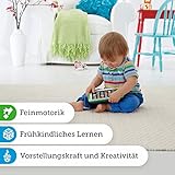 Fisher-Price CDG57 - Lernspaß Tablet, Kindertablet und Lernspielzeug mit mitwachsenden Spielstufen, grau, Kinder Spielzeug ab 1 Jahr, deutschsprachig - 7